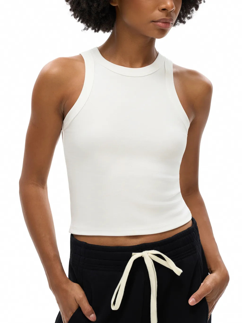 LUXURY TERMINAL - Snow Washed Tank Top