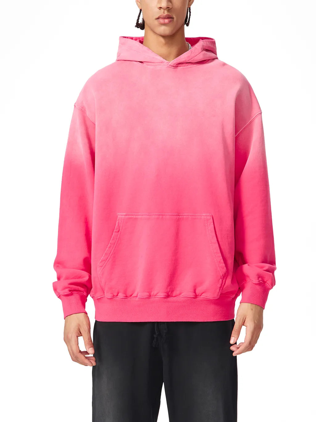 LUXURY TERMINAL - Heavyweight Sunfade Oversized Hoodie