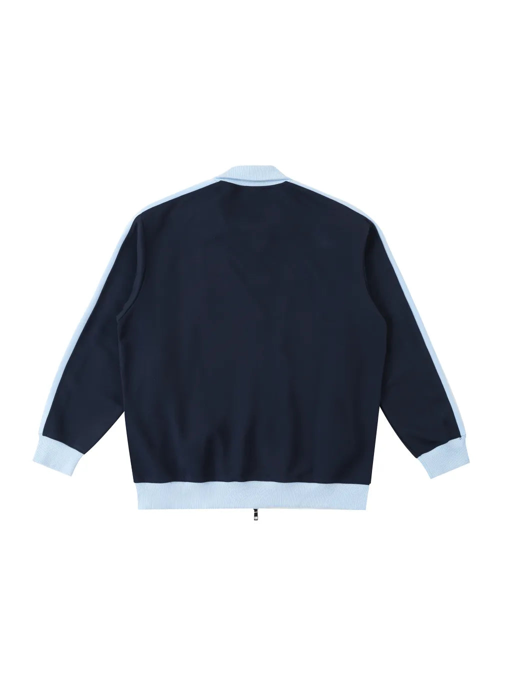 LUXURY TERMINAL - Contrast Trim Stand Collar Jacket