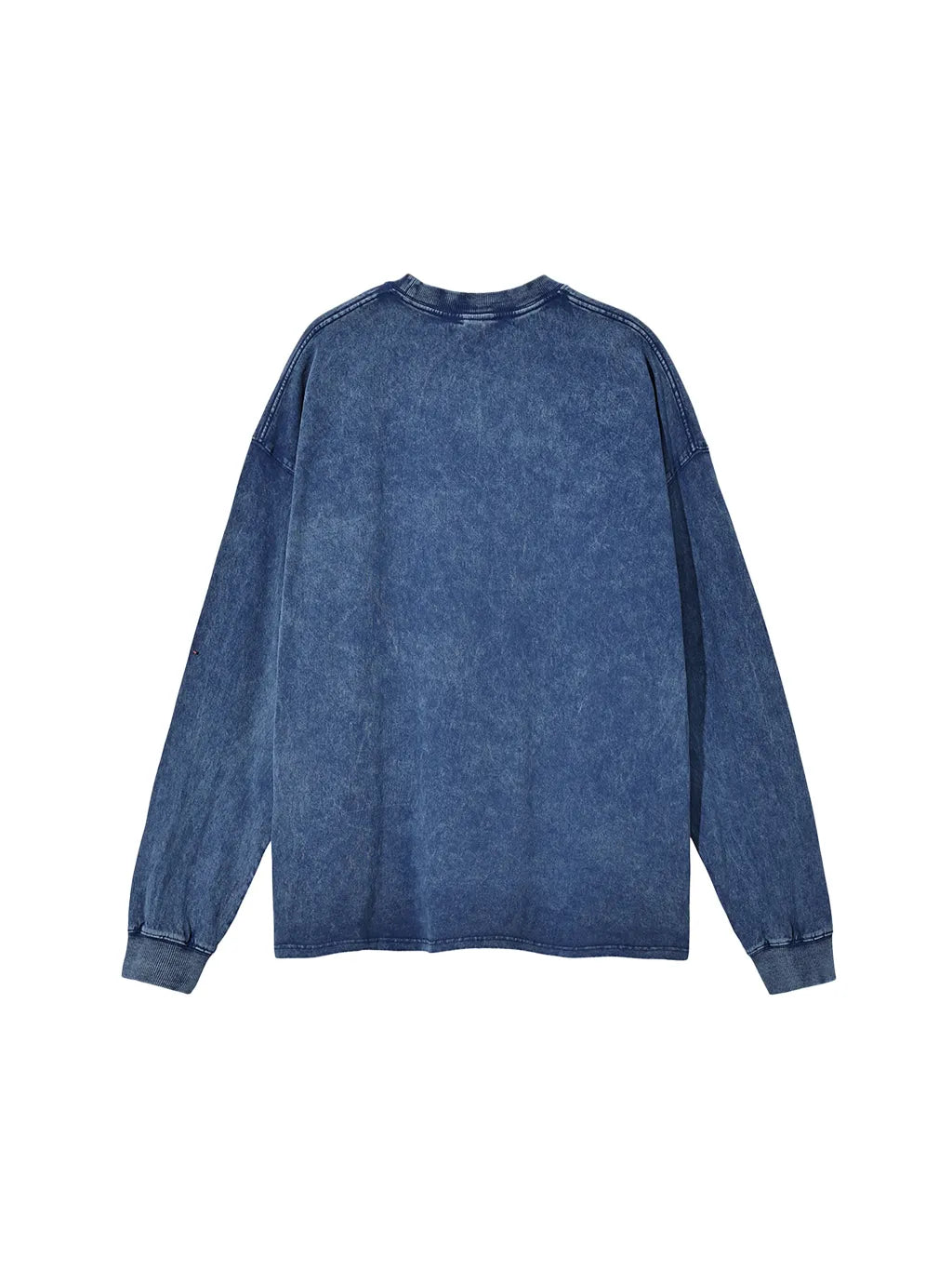 The New Standard of Unprecedented Comfort: The Acid Wash Oversize Long Sleeve T-Shirt for the Elite