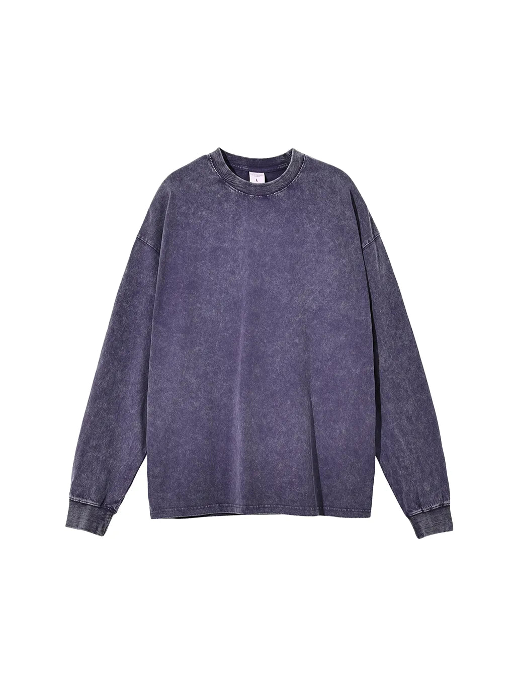 The New Standard of Unprecedented Comfort: The Acid Wash Oversize Long Sleeve T-Shirt for the Elite
