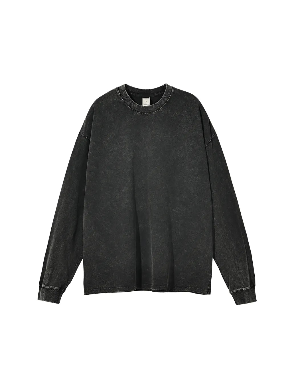 The New Standard of Unprecedented Comfort: The Acid Wash Oversize Long Sleeve T-Shirt for the Elite