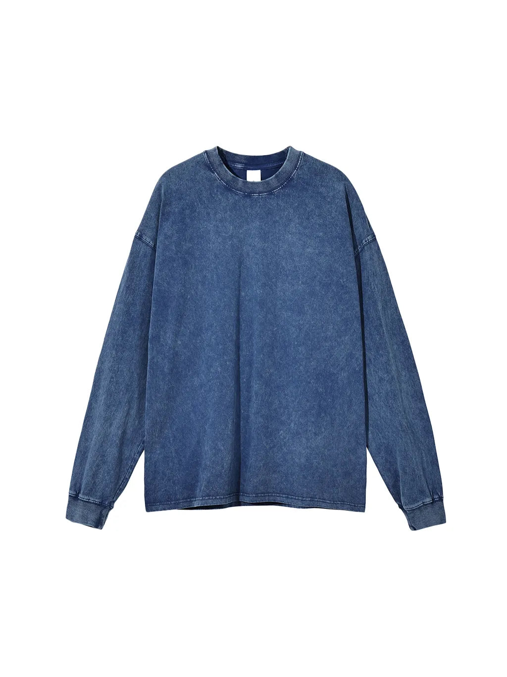 The New Standard of Unprecedented Comfort: The Acid Wash Oversize Long Sleeve T-Shirt for the Elite