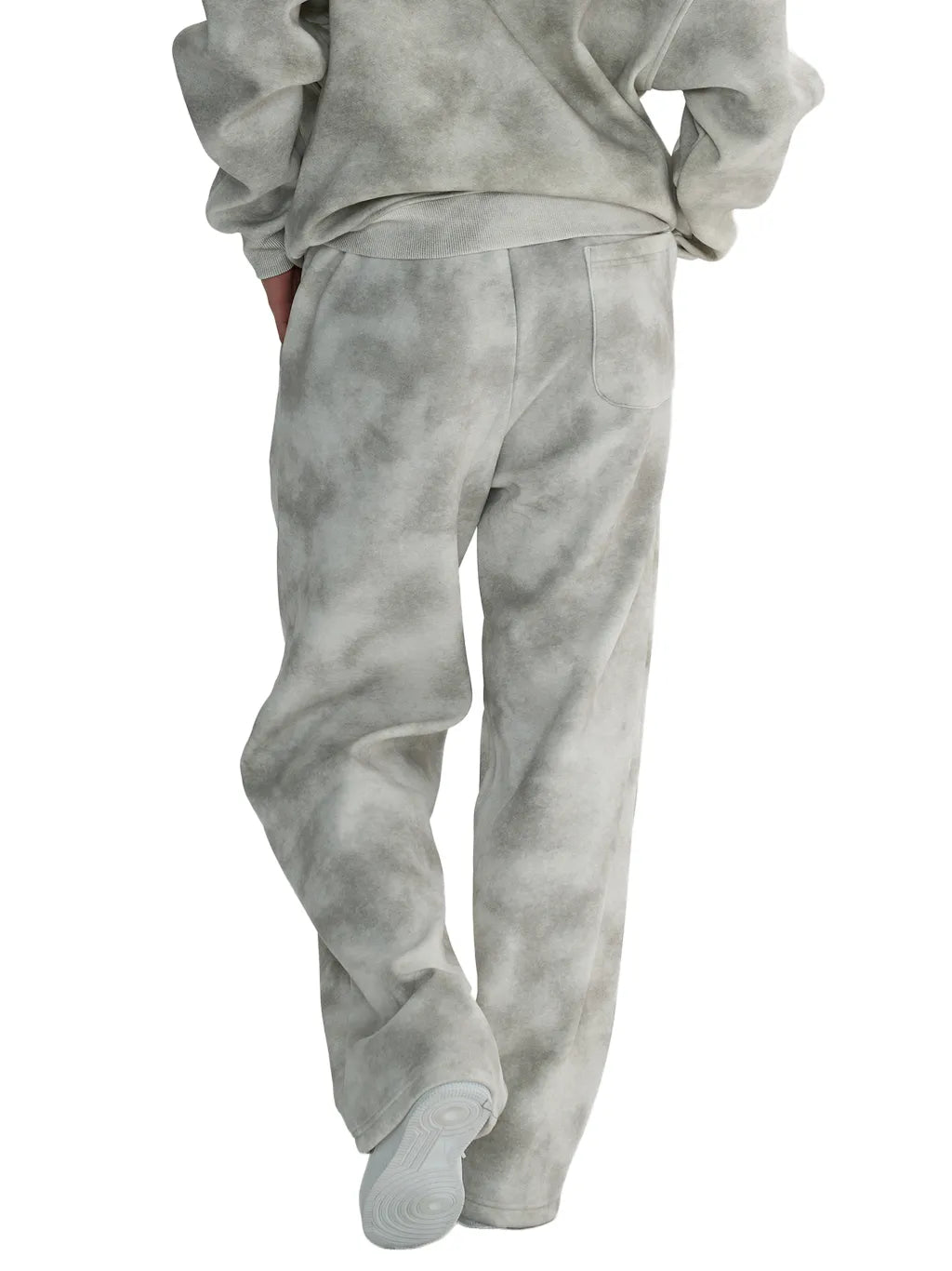 LUXURY TERMINAL - Dirty Washed Fleece Sweatpants