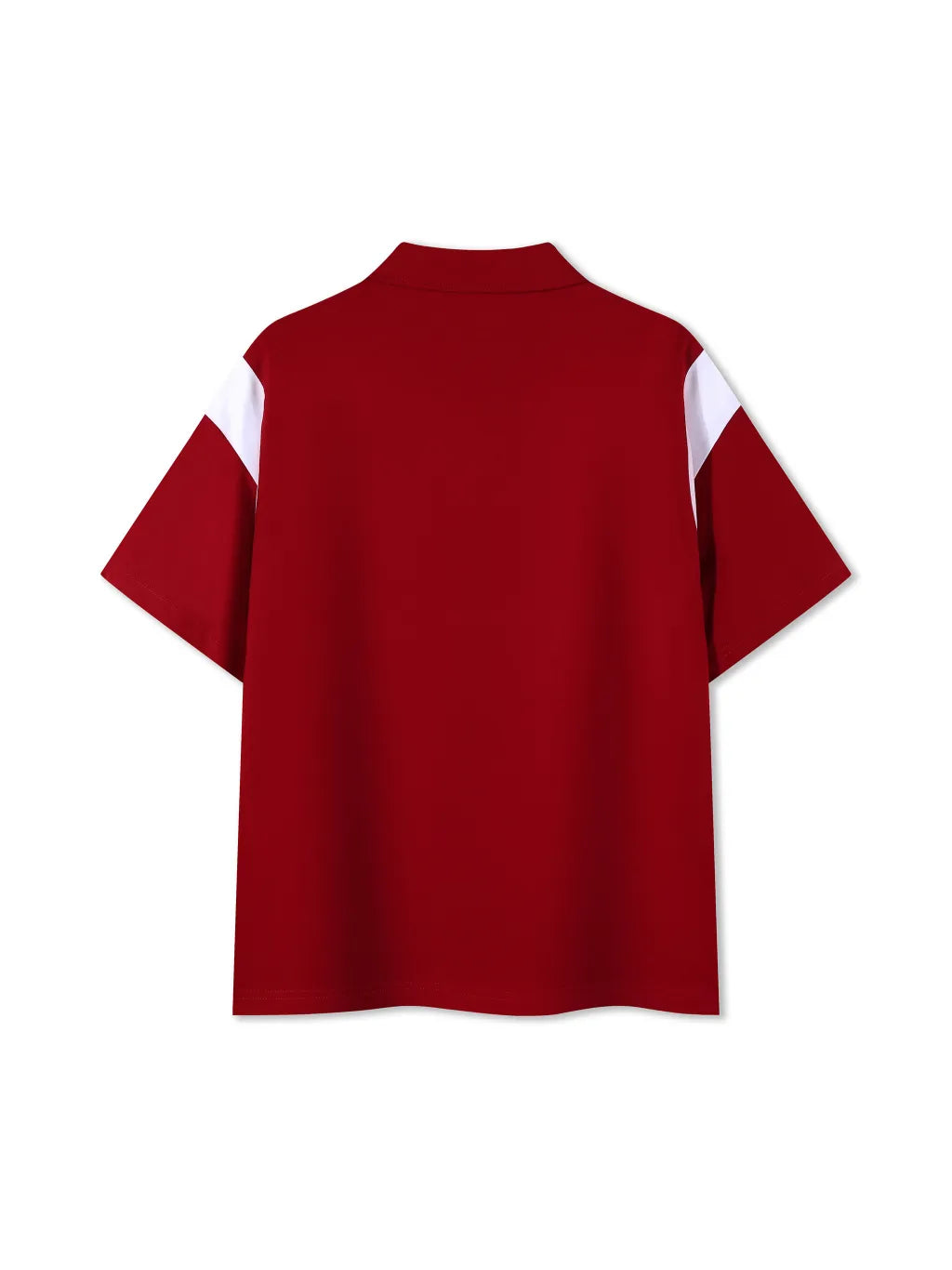 Contrast Panel Cotton Polo Shirt: The Epitome of Understated Luxury