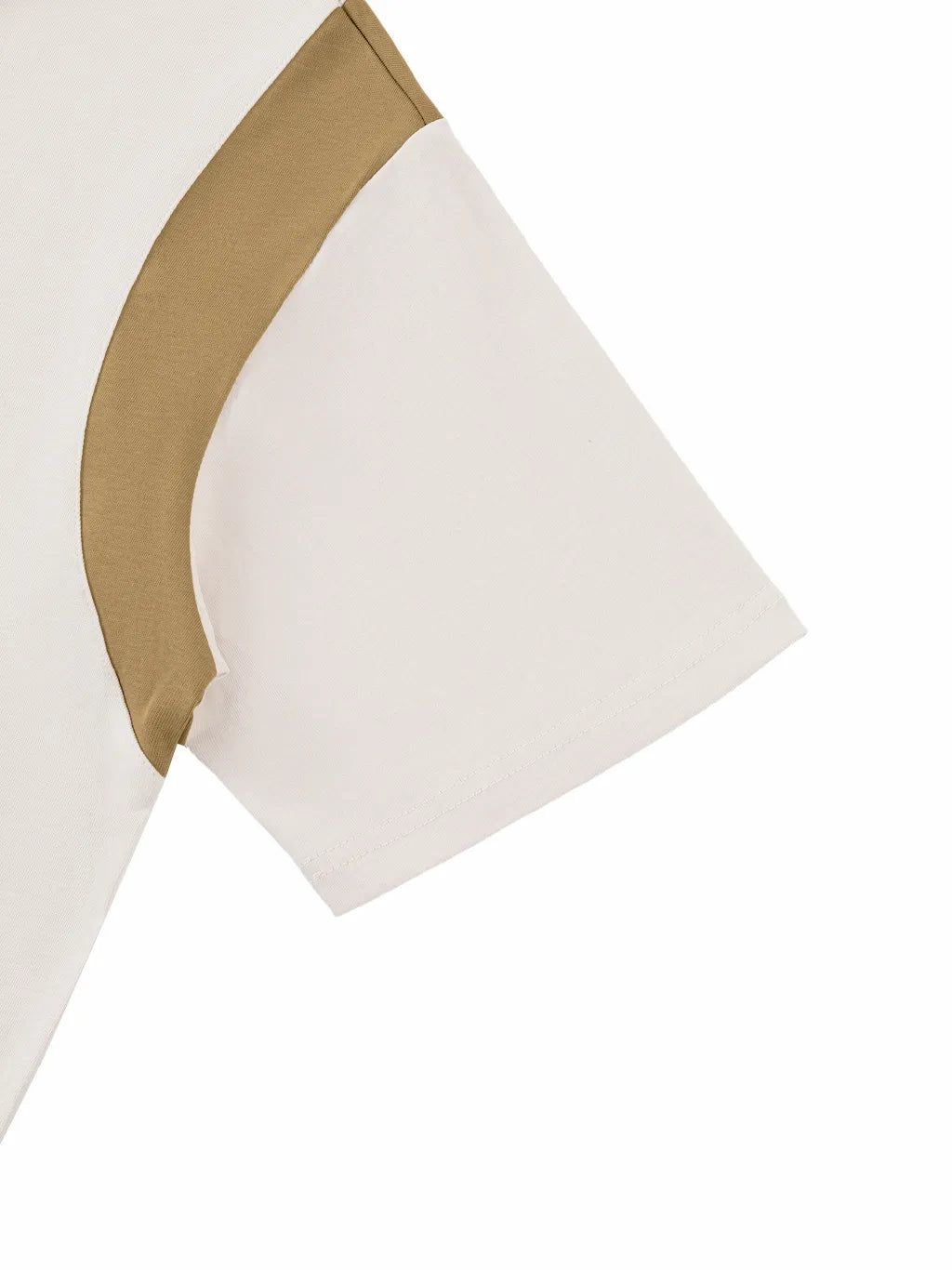 Contrast Panel Cotton Polo Shirt: The Epitome of Understated Luxury