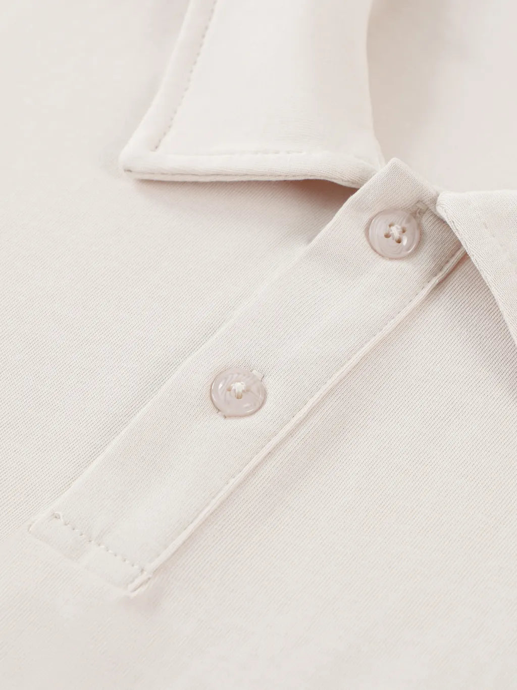 Contrast Panel Cotton Polo Shirt: The Epitome of Understated Luxury