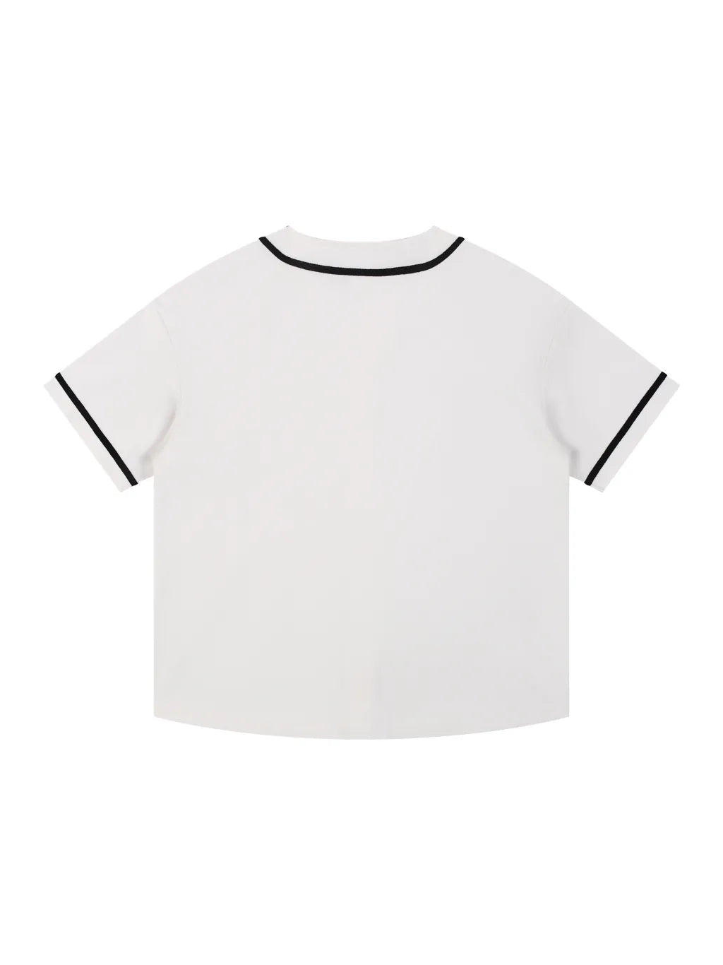 Elevate Your Style with the Contrast Piped Button-Up Jersey