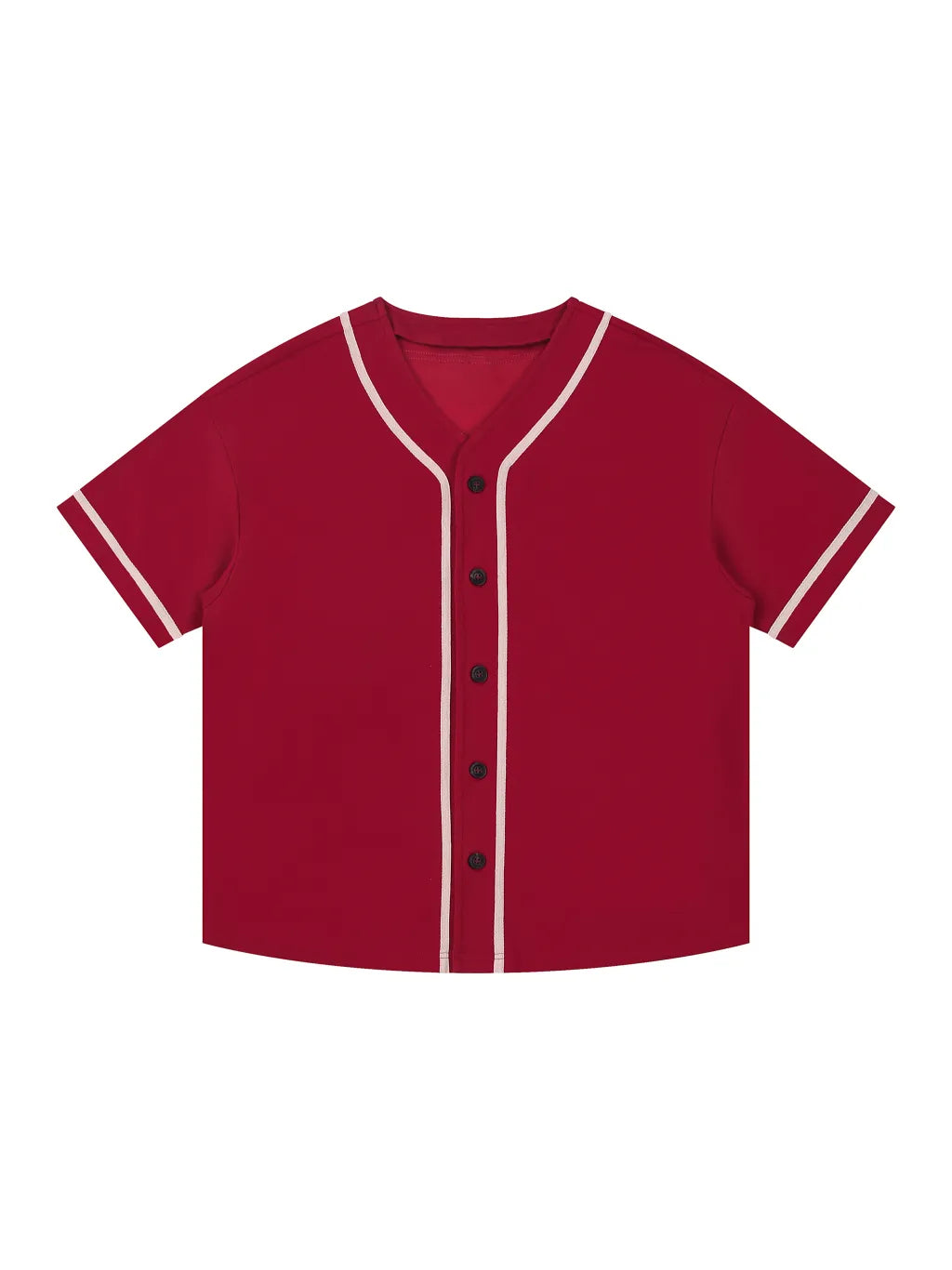 Elevate Your Style with the Contrast Piped Button-Up Jersey