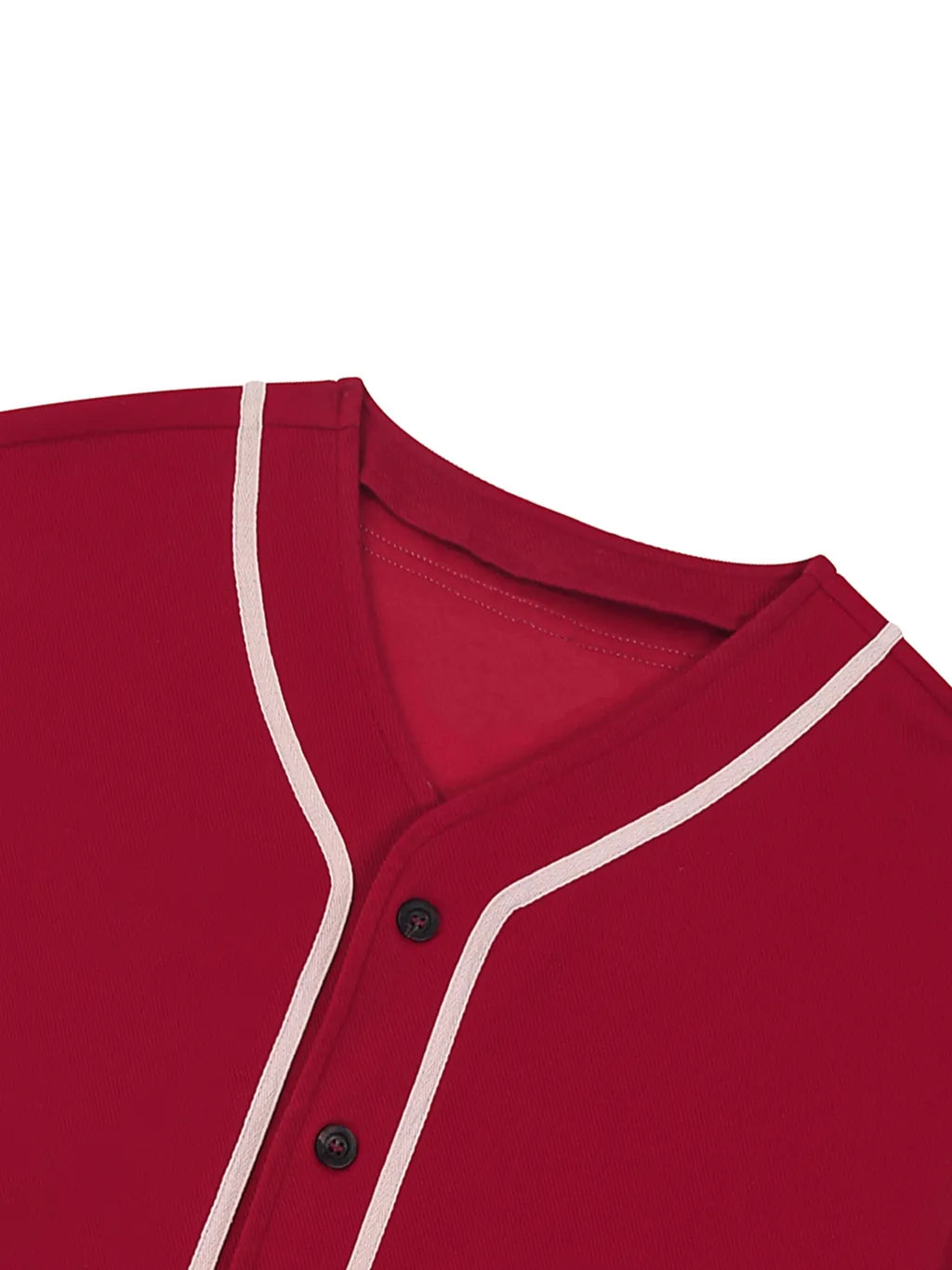 Elevate Your Style with the Contrast Piped Button-Up Jersey